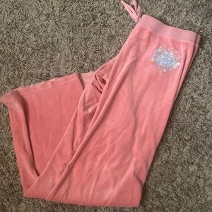 juicy couture velour vintage track pants
